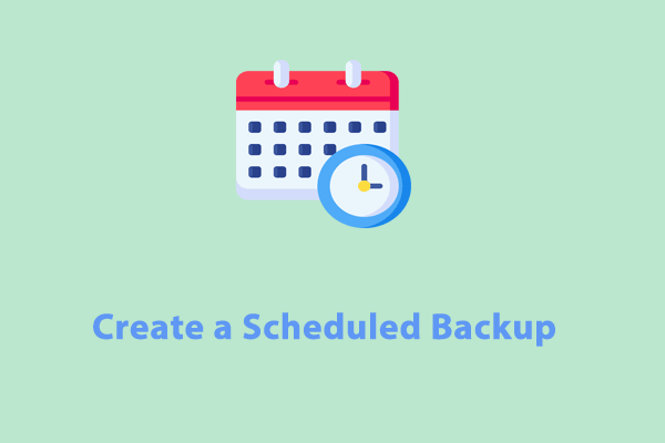 scheduled backup