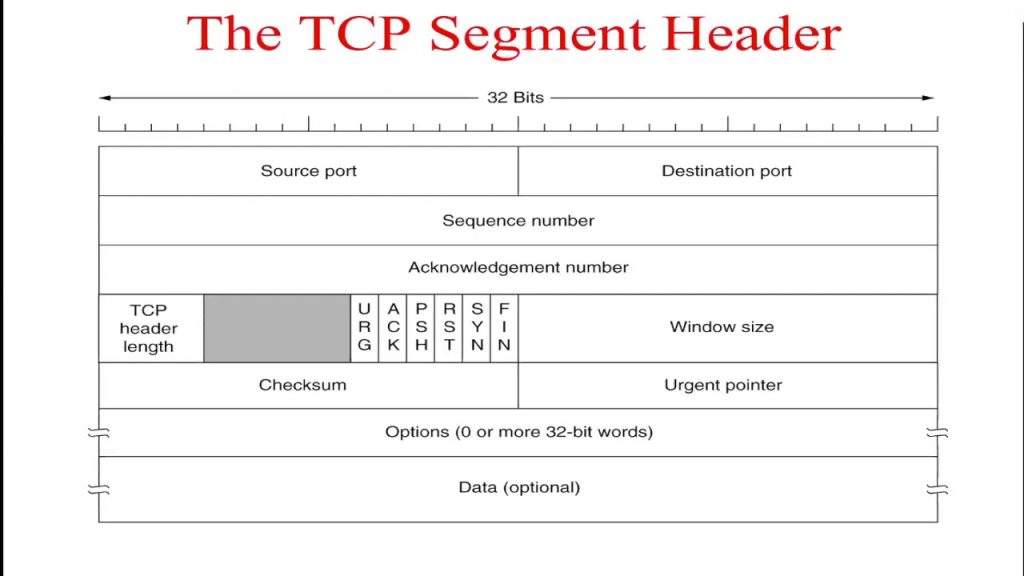 tcp segment header